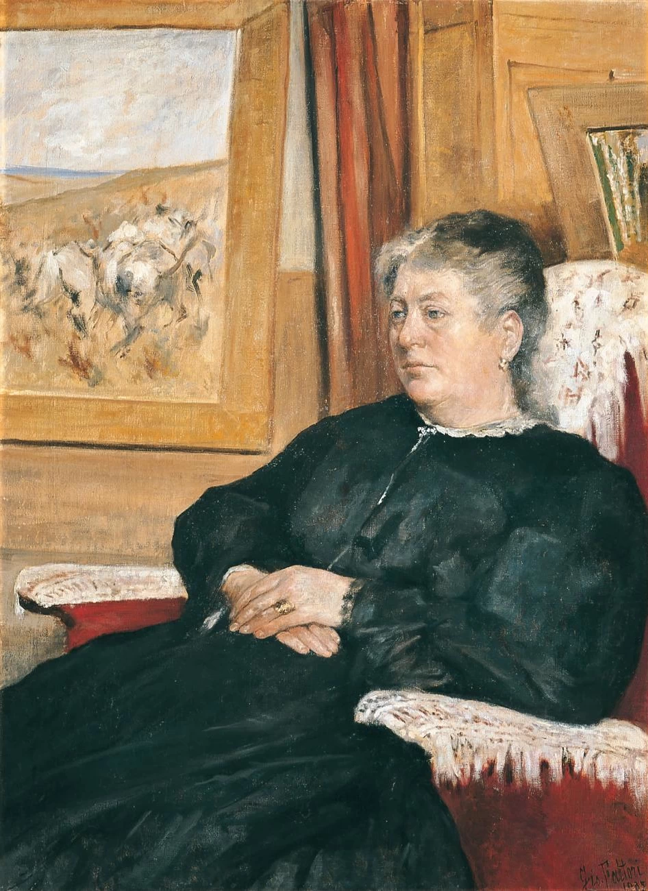 Ritratto della terza moglie - Museo Civico Giovanni Fattori, Livorno